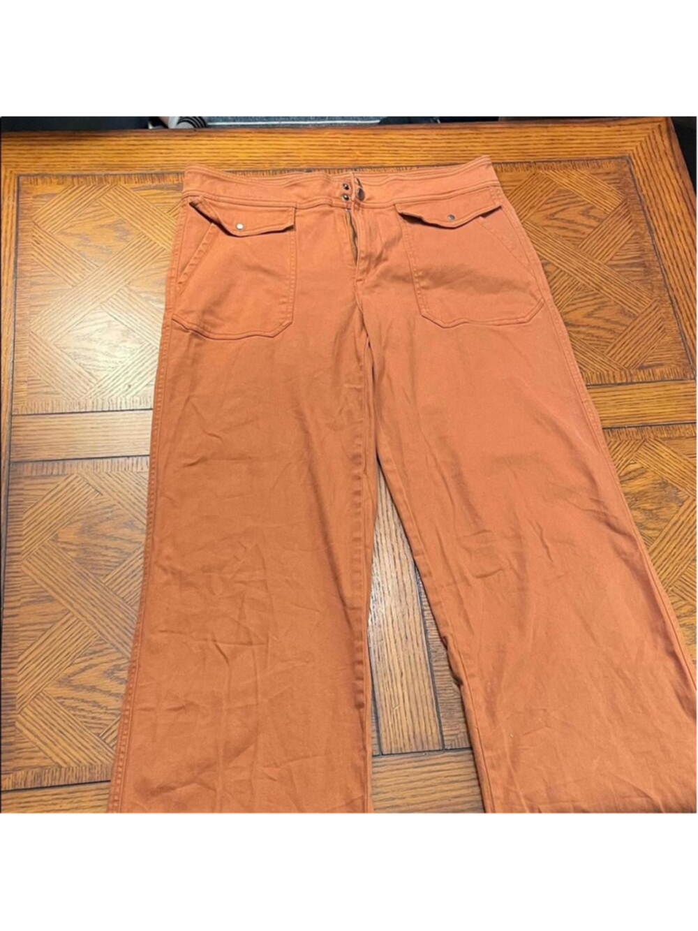 Love Fire Women's Wide Leg Casual Pants, Size Large